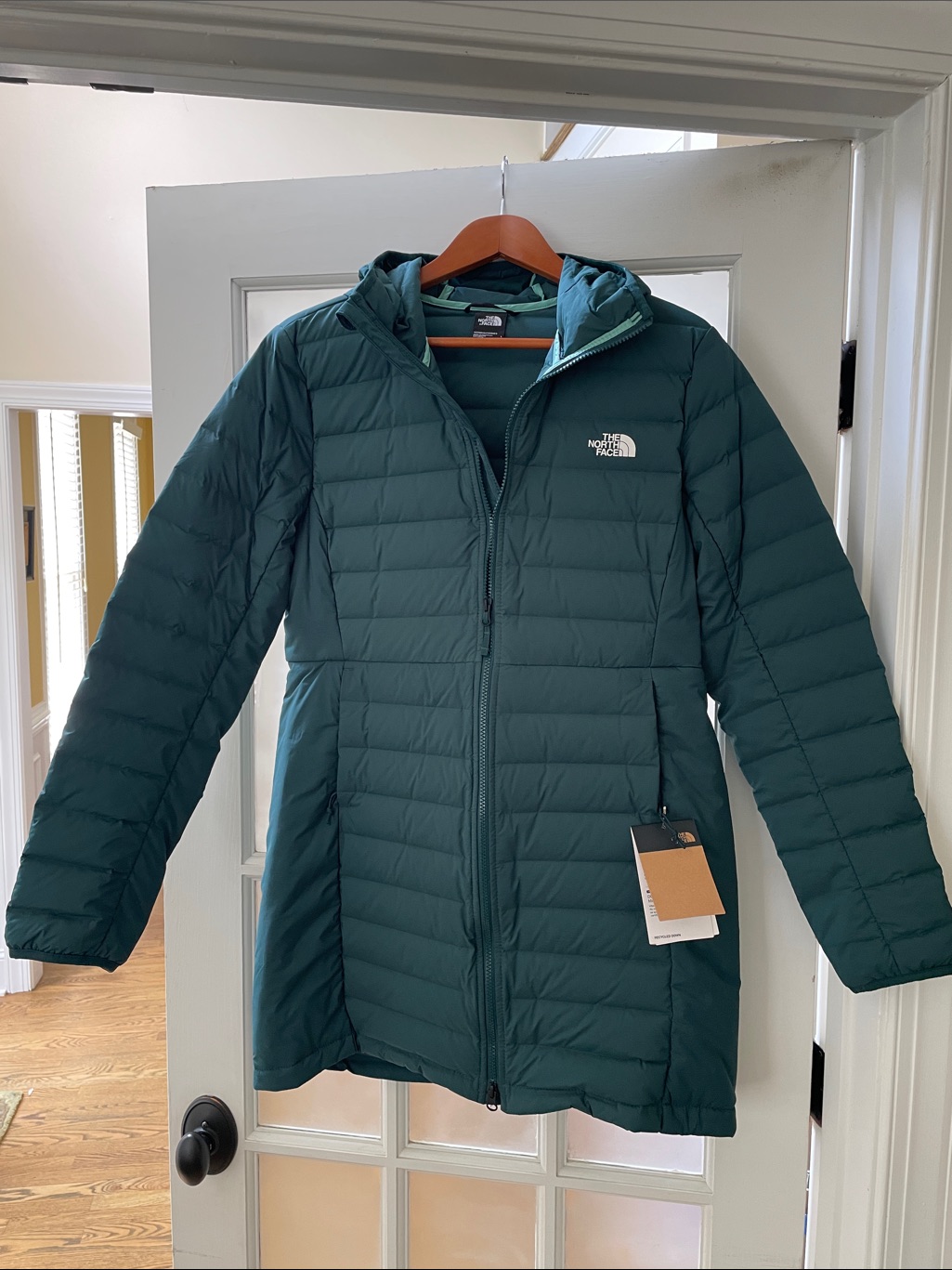 The North Face W’s Belleview Stretch Down Hooded Parka / Puffer - Nwt